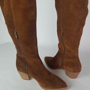 lucca pieced over the knee boot